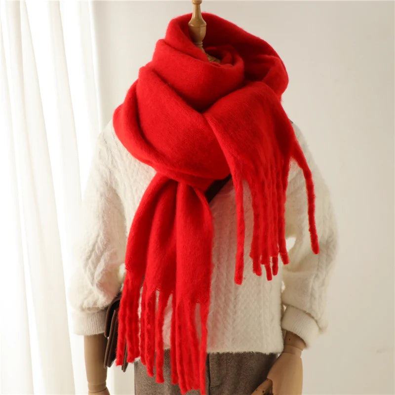 Elegant Cashmere Winter Scarf