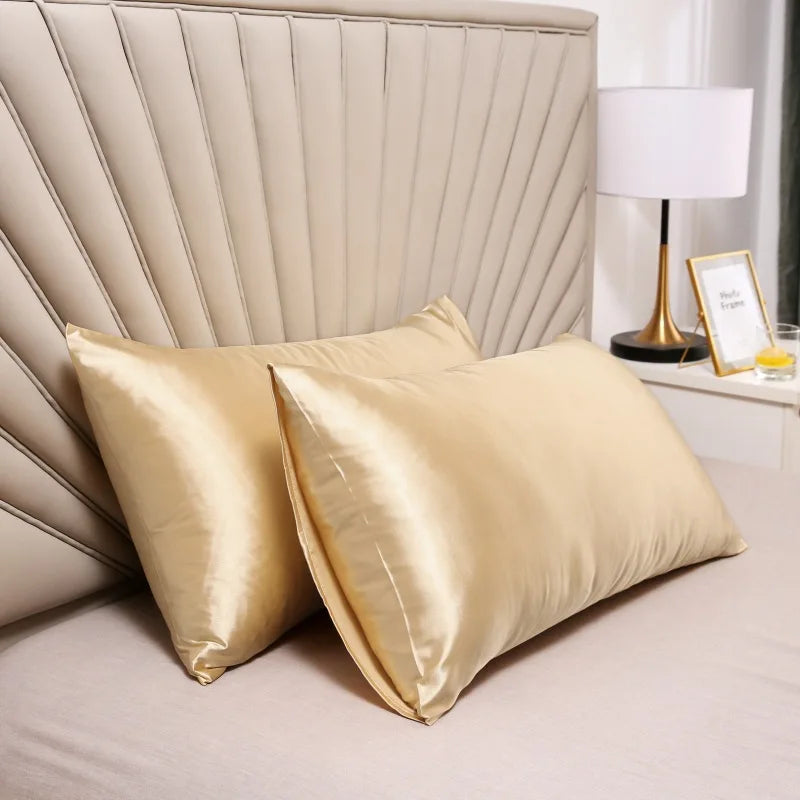 Pillow Cover Silky Satin