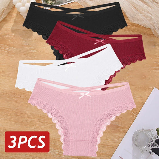 3PCS/Set Women Cotton Panties