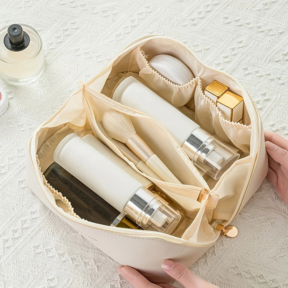 Luxury Makeup Organizer & Toiletry Kit Bag