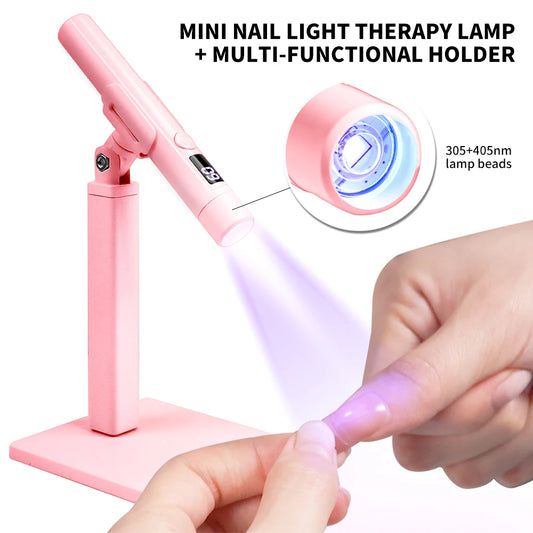 Portable Nail UV LED Lamp Rechargeable for Nails