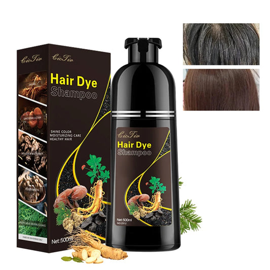 Hair dye shampoo