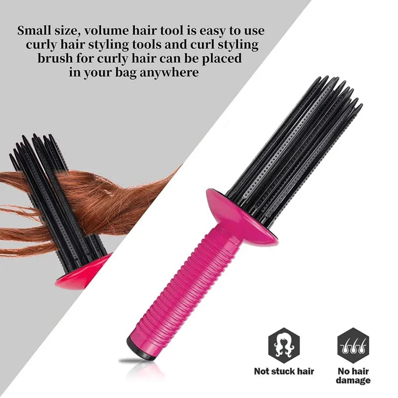 Air Volume Hair Fluffy Styling Curler Comb Hair