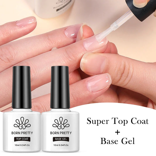 10ml Base Gel Top Coat Rubber