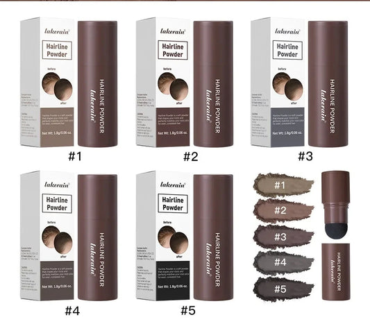 Black Brown Hairline Powder Waterproof