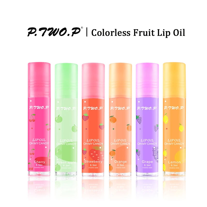 P.TWO.P Fruit Roll-On Lip Balm Makeup Gloss