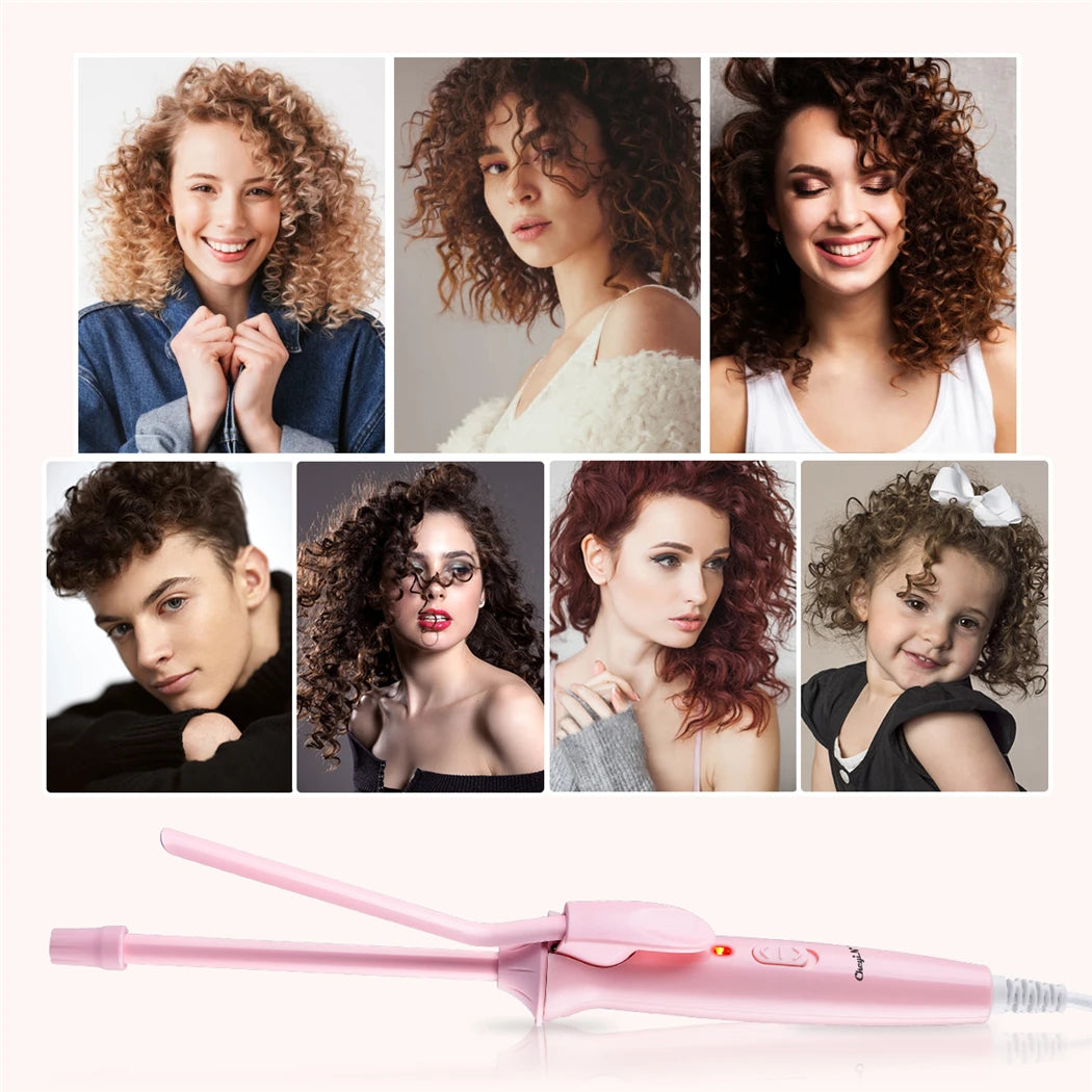 Mini Hair Curling Iron 9mm