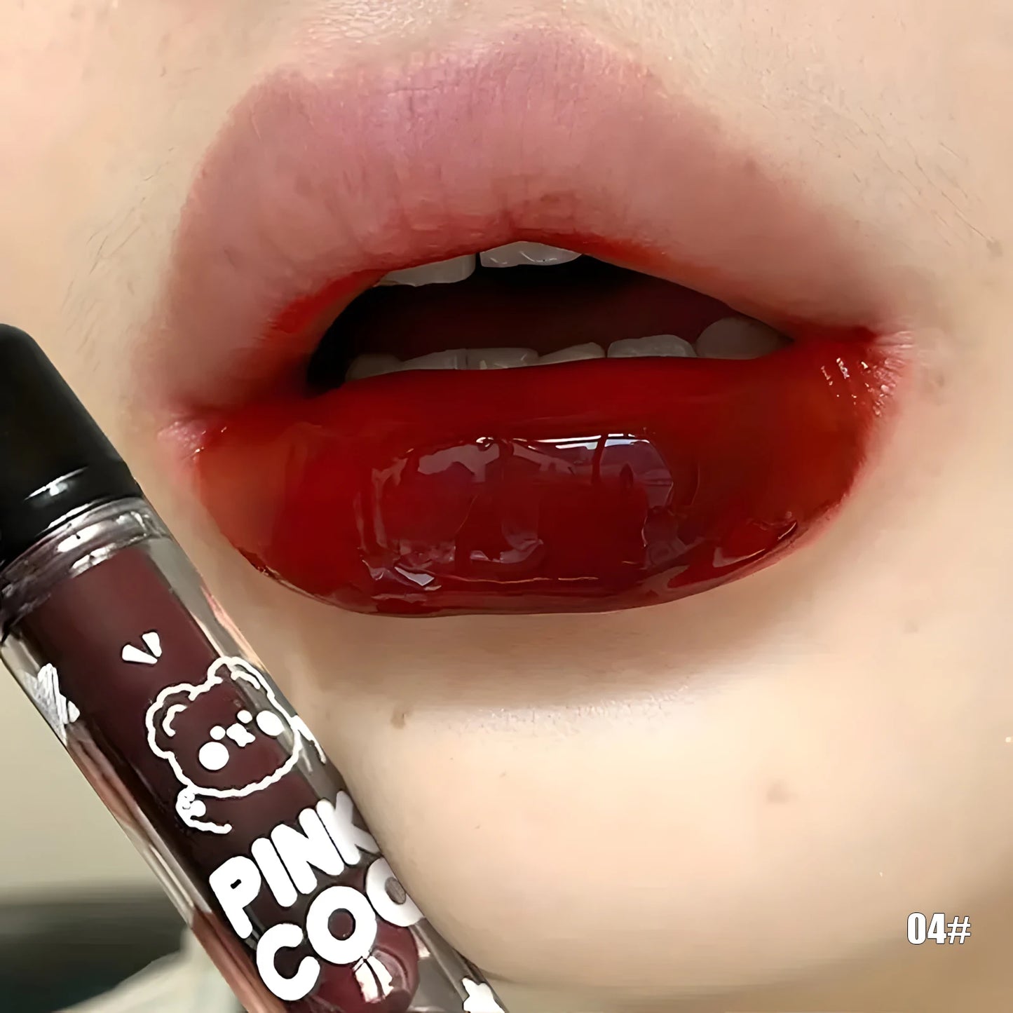 Adorable Bear Mirror Lip Glaze