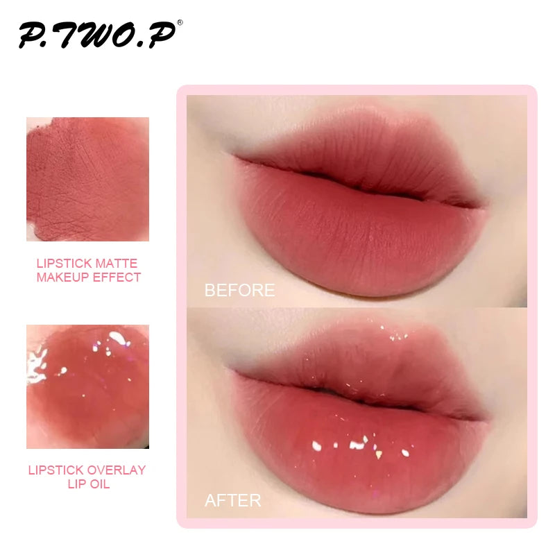 P.TWO.P Fruit Roll-On Lip Balm Makeup Gloss