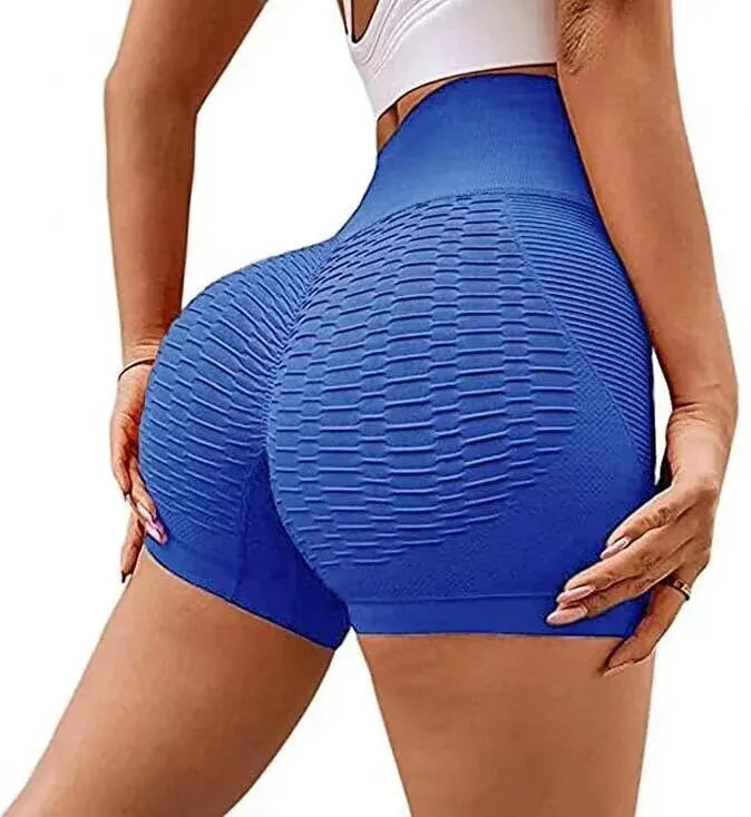 Women Sport Shorts High Waist Push Up Booty Workout