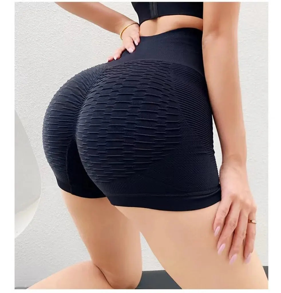 Women Sport Shorts High Waist Push Up Booty Workout