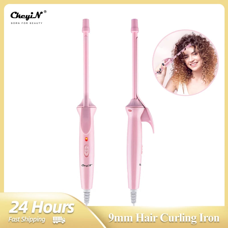 Mini Hair Curling Iron 9mm