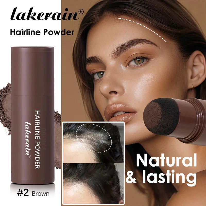 Black Brown Hairline Powder Waterproof