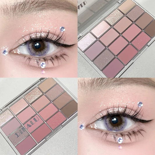 Korean Low Saturation Eyeshadow Palette