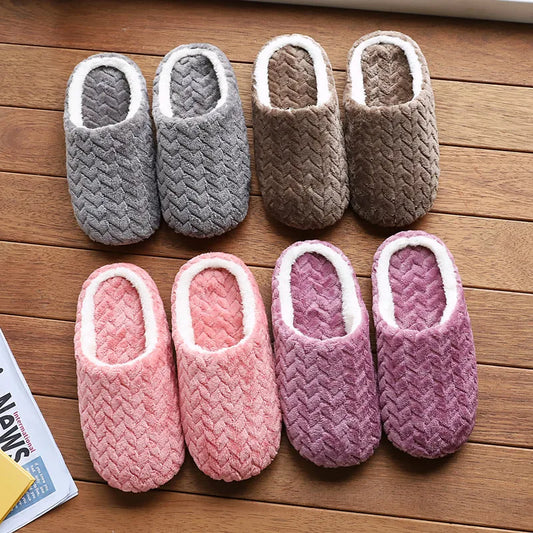 Unisex Fluffy Home Slippers