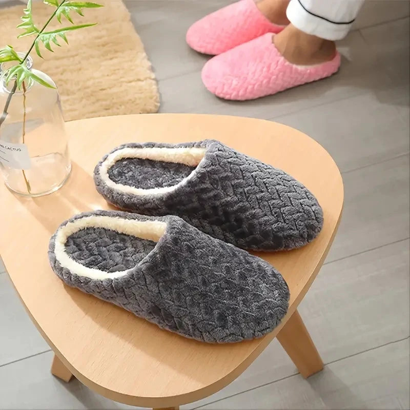 Unisex Fluffy Home Slippers