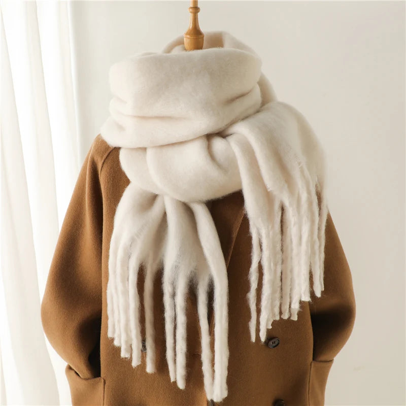 Elegant Cashmere Winter Scarf