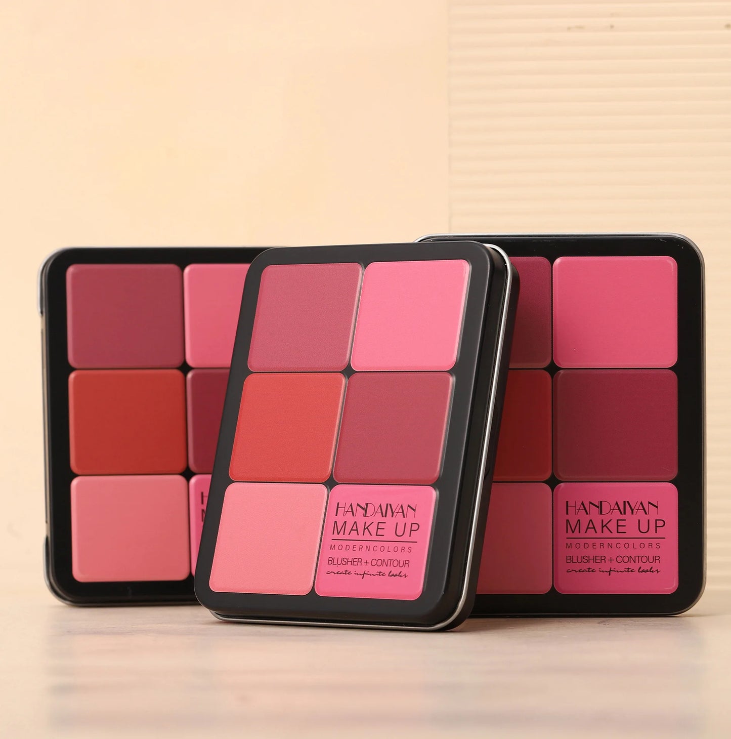 Iron Box Concealer Blush Cream Matte Highlight Contour Makeup Palette