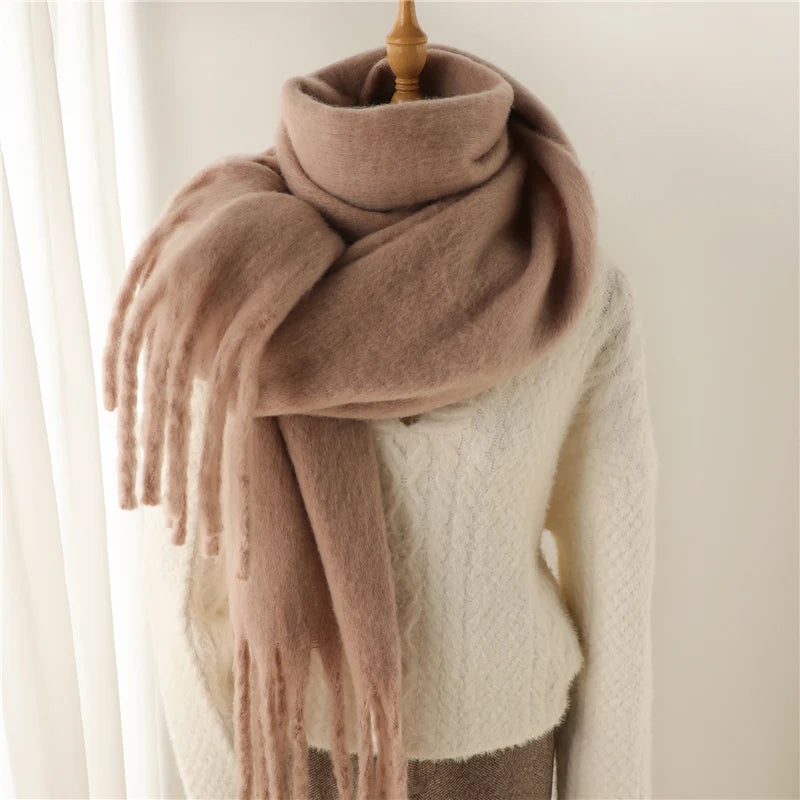 Elegant Cashmere Winter Scarf