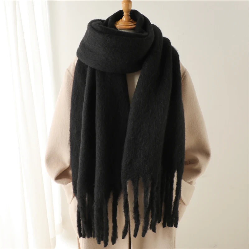 Elegant Cashmere Winter Scarf