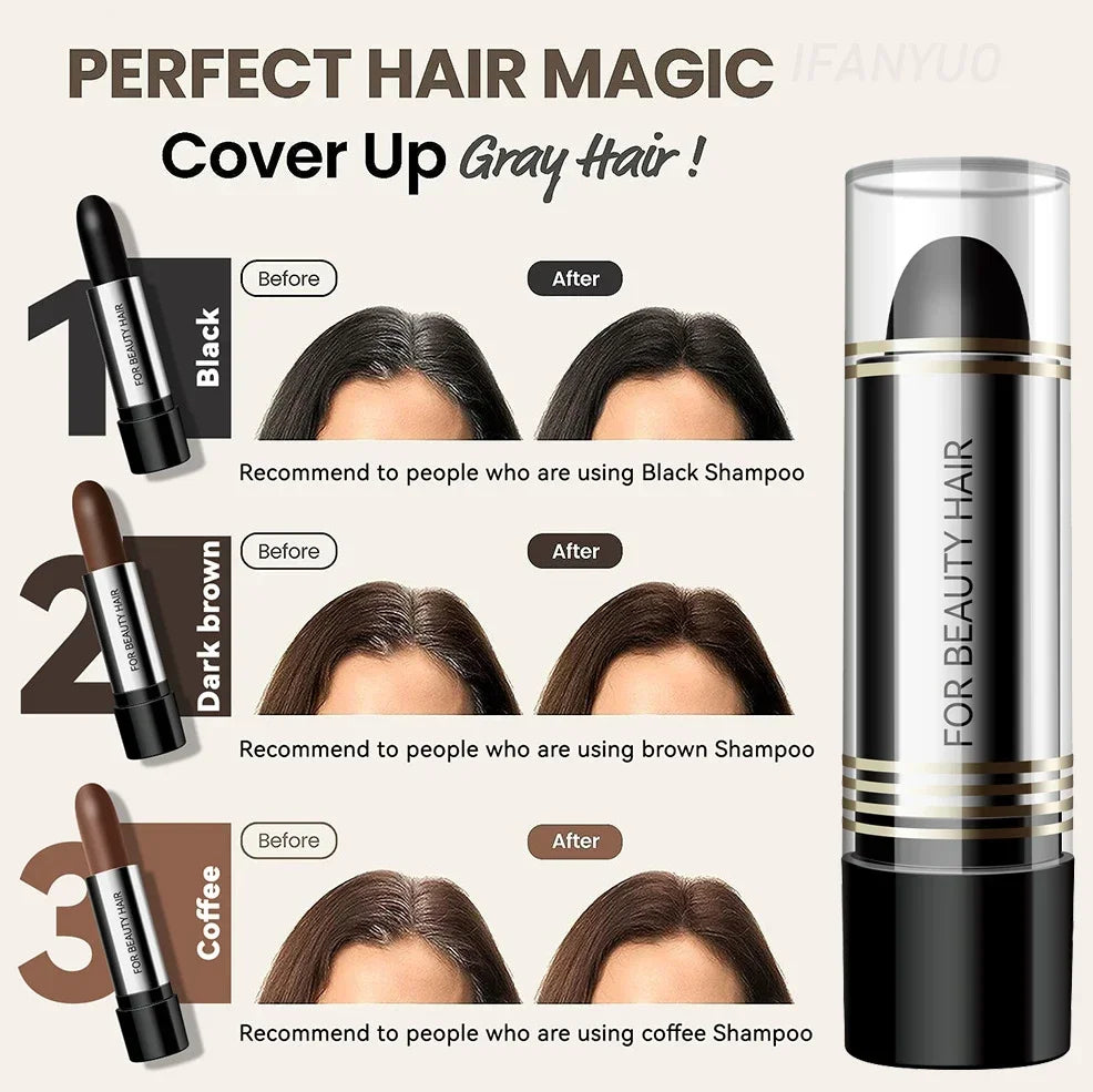 Black Brown Hair Dye Pen