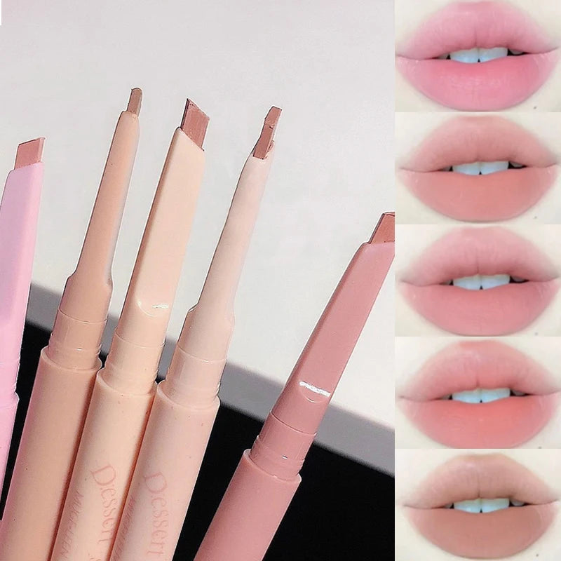 Dessert Lip Liner Automatic rotating waterproof