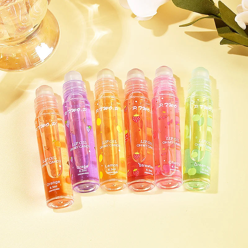 P.TWO.P Fruit Roll-On Lip Balm Makeup Gloss