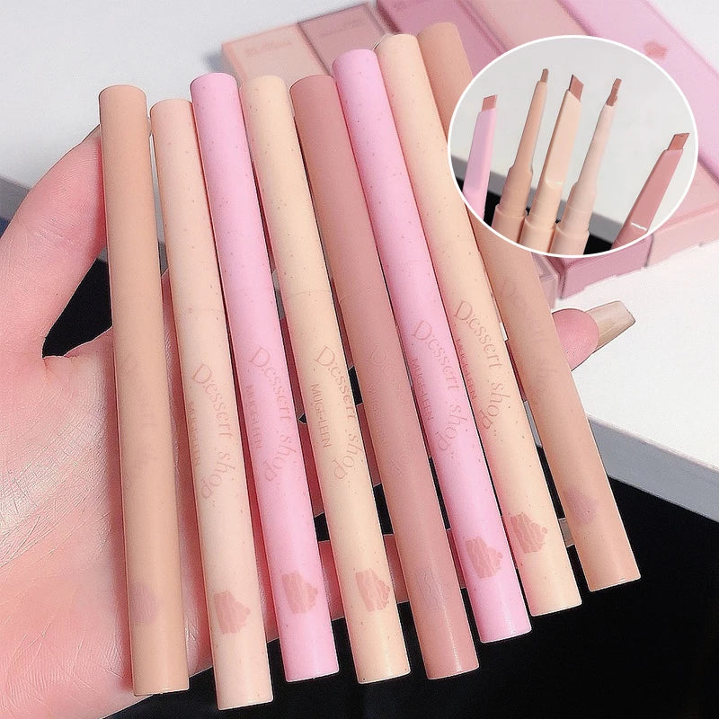 Dessert Lip Liner Automatic rotating waterproof