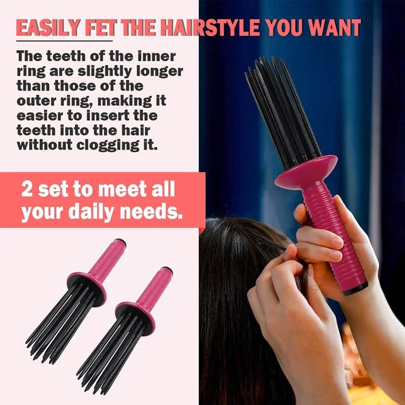 Air Volume Hair Fluffy Styling Curler Comb Hair